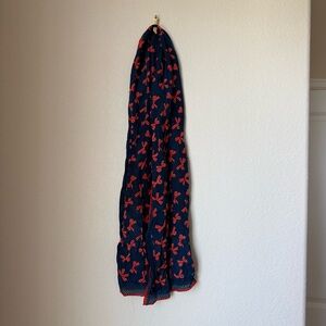 Albert Nipon Vintage Bow Print Scarf